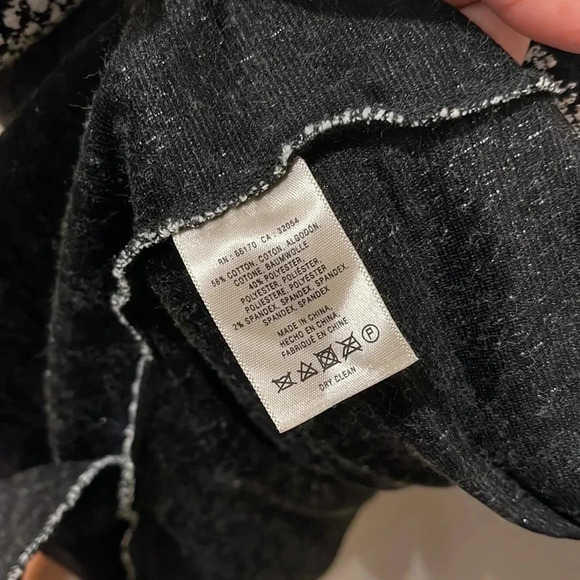 Anthropologie HD In Paris - Faux Wrap Cobra Jacquard Knit Dress - Size Medium - Picture 8 of 9